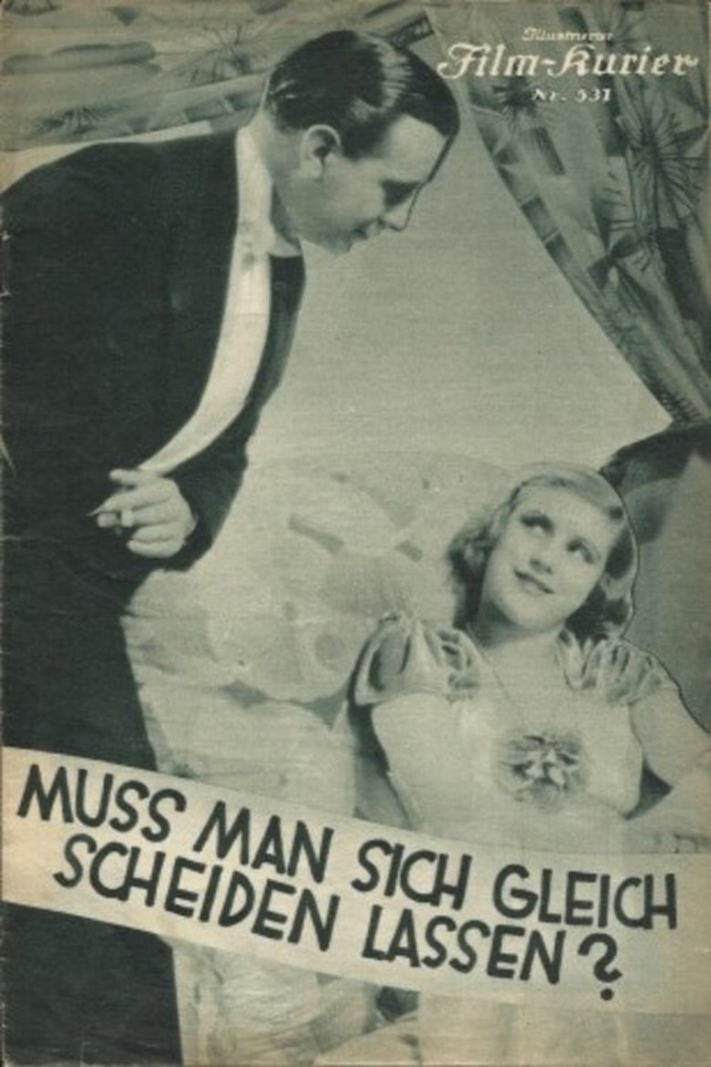 Muß man sich gleich scheiden lassen Poster of Muß man sich gleich scheiden lassen