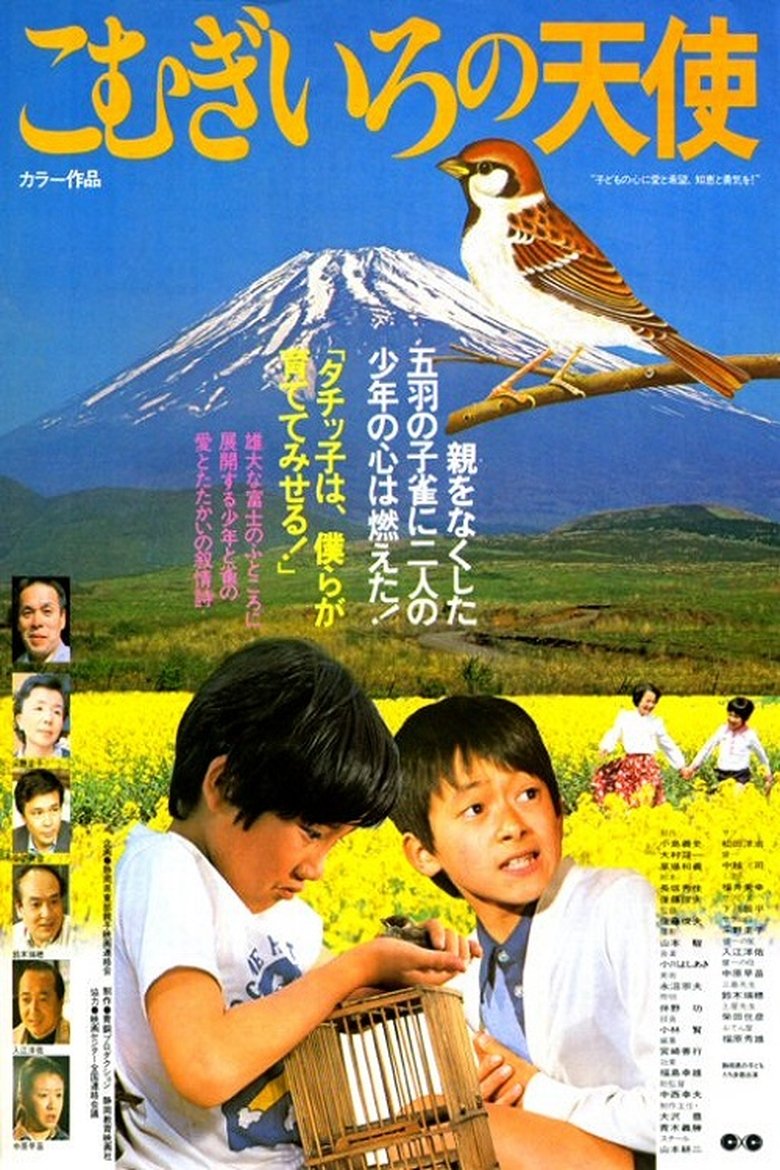 Komugīro no tenshi suzume to shōnen Poster of Komugīro no tenshi suzume to shōnen
