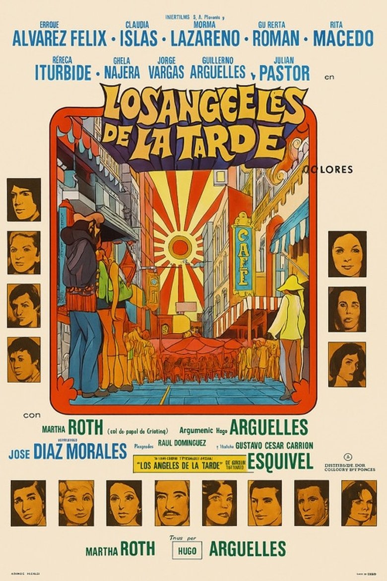 Los ángeles de la tarde Poster of Los ángeles de la tarde