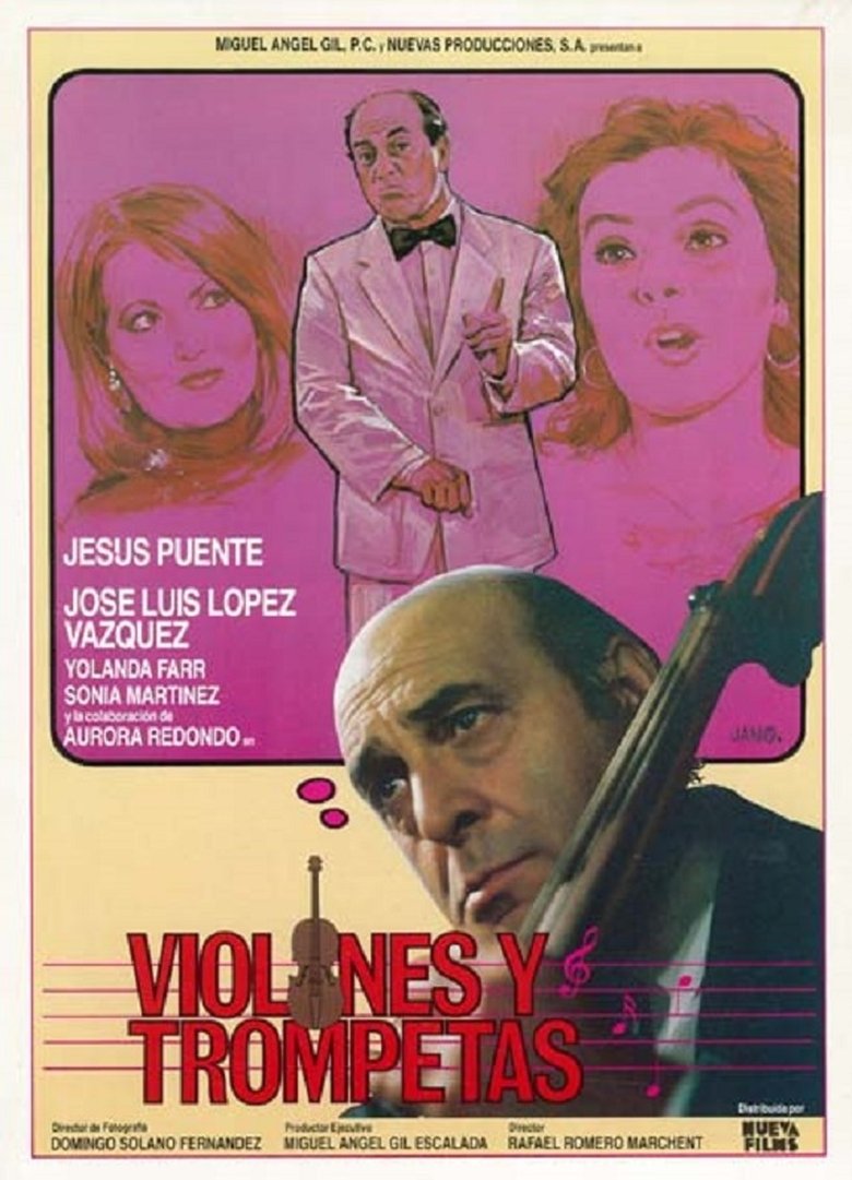 Violines y trompetas Poster of Violines y trompetas