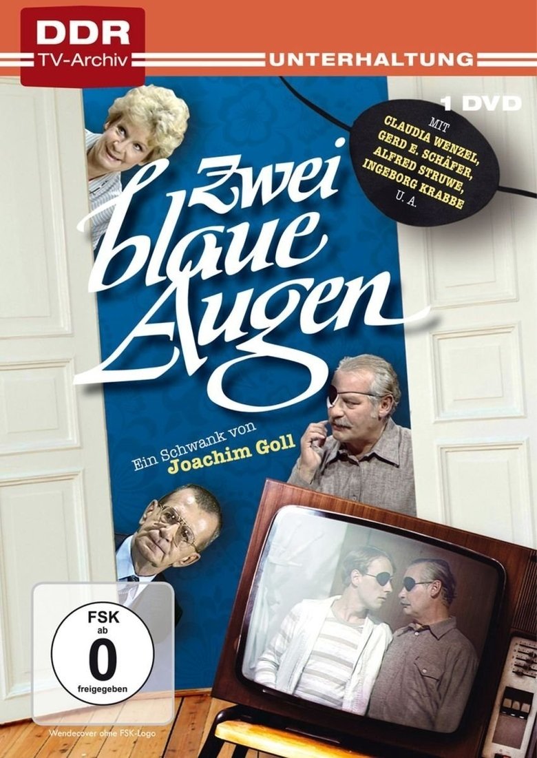 Zwei blaue Augen Poster of Zwei blaue Augen