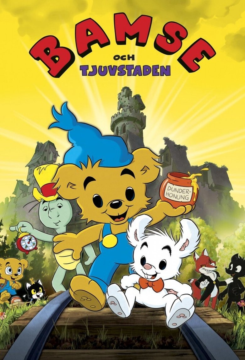 Bamse och tjuvstaden Poster of Bamse och tjuvstaden