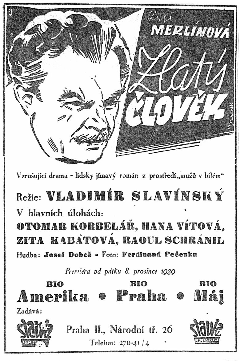 Zlatý člověk Poster of Zlatý člověk