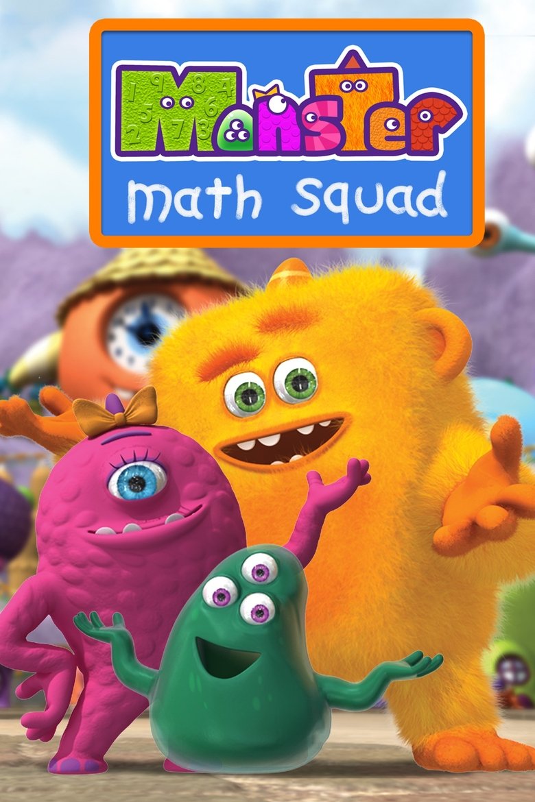 Monster Math Squad Poster of Monster Math Squad
