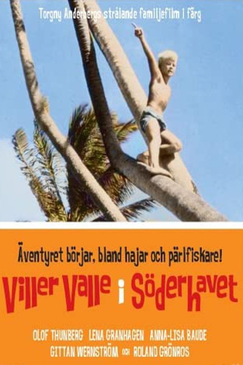 Villervalle i Söderhavet Poster of Villervalle i Söderhavet