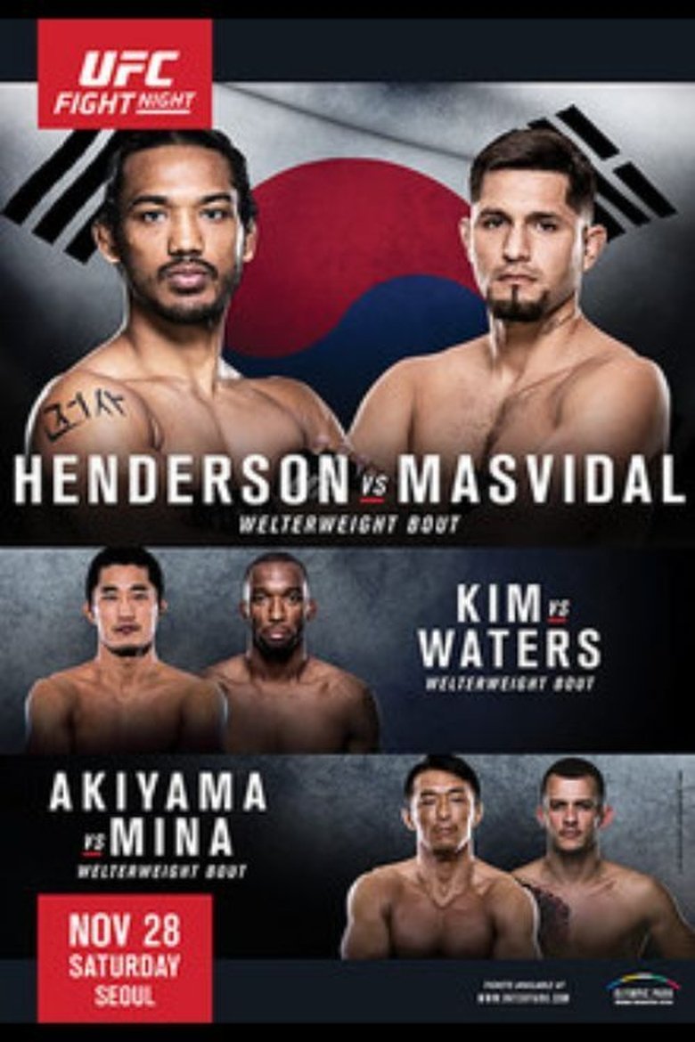 UFC Fight Night 79: Henderson vs. Masvidal Poster of UFC Fight Night 79: Henderson vs. Masvidal