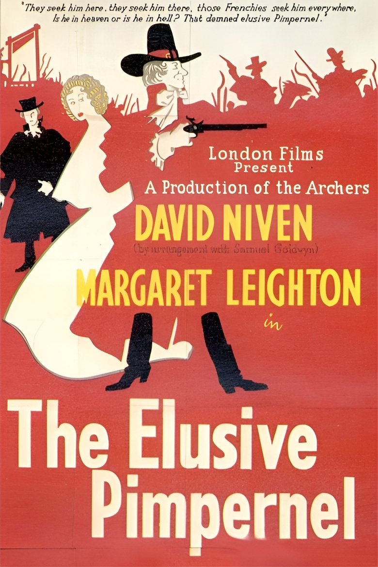 The Elusive Pimpernel Poster of The Elusive Pimpernel