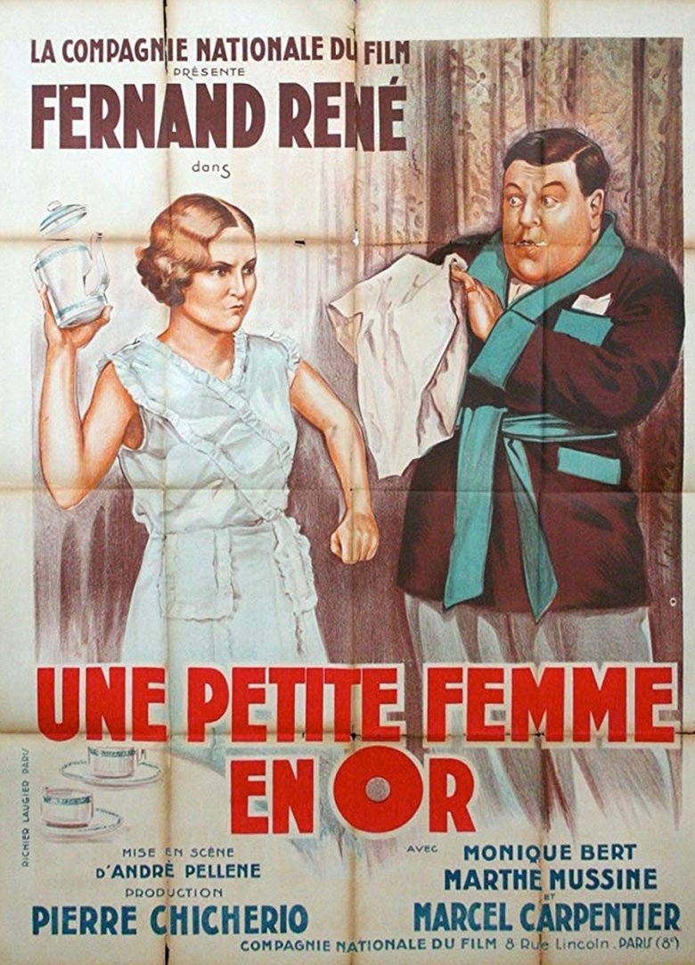 Une petite femme en or Poster of Une petite femme en or