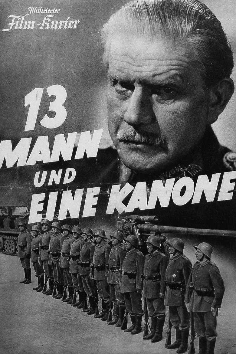 Dreizehn Mann und eine Kanone Poster of Dreizehn Mann und eine Kanone