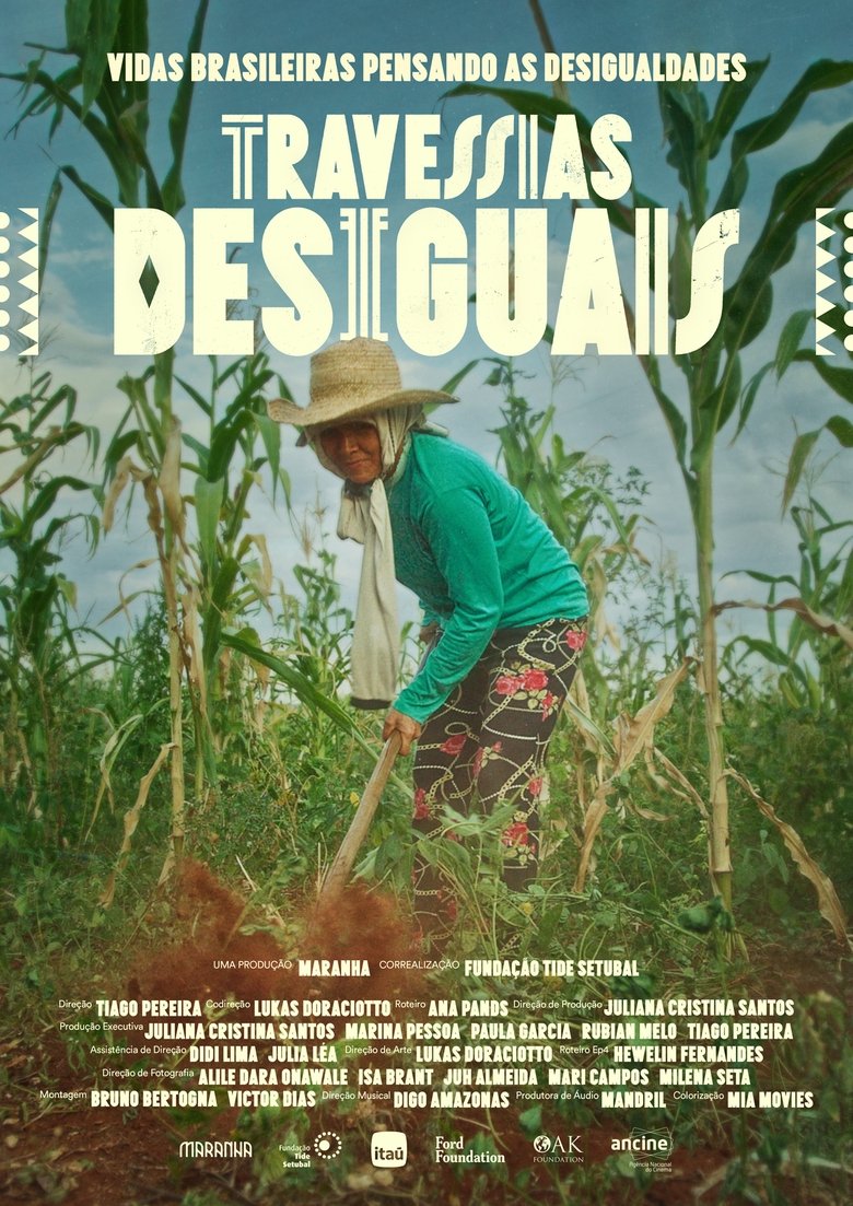 Travessias Desiguais Poster of Travessias Desiguais