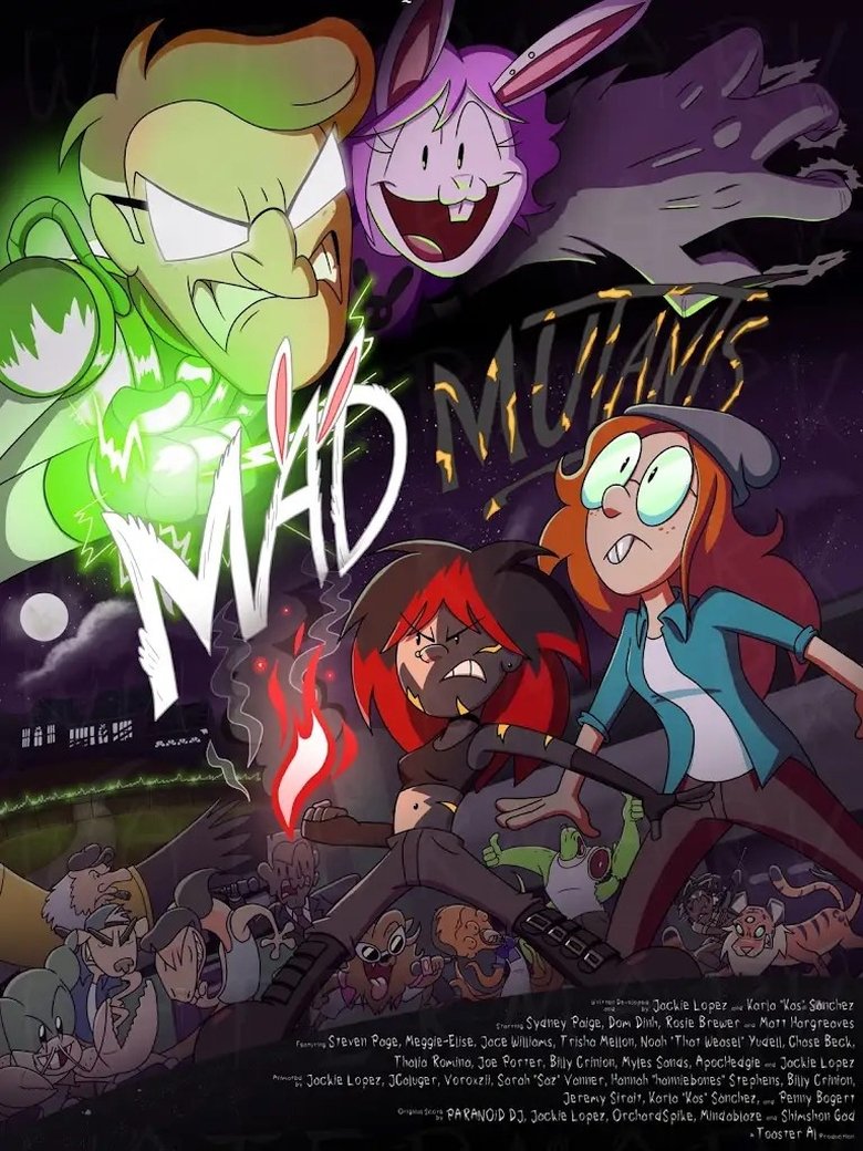 Mad Mutants Poster of Mad Mutants
