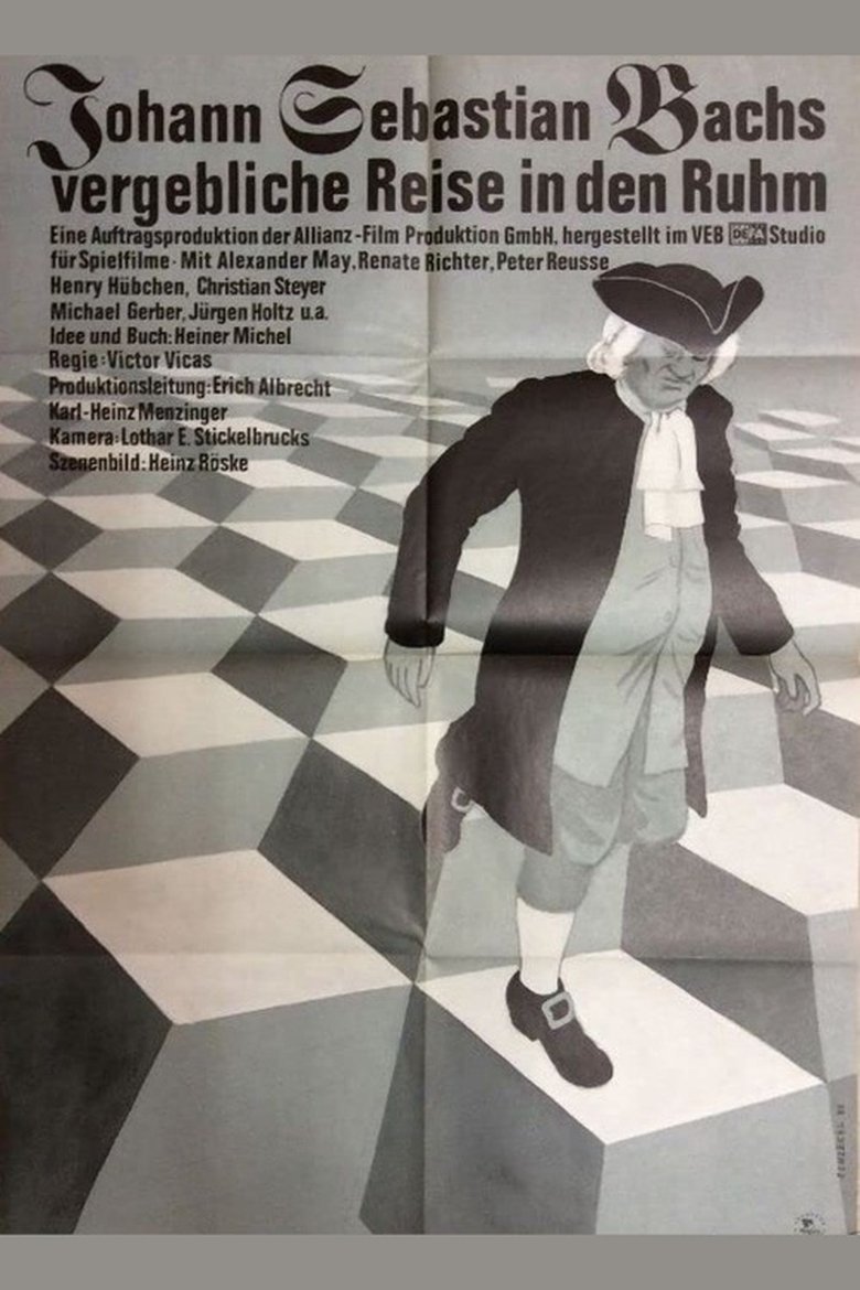 Johann Sebastian Bachs vergebliche Reise in den Ruhm Poster of Johann Sebastian Bachs vergebliche Reise in den Ruhm