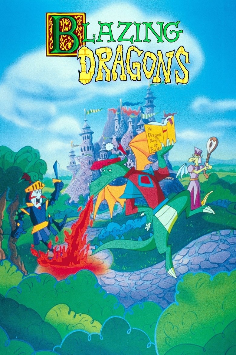 Blazing Dragons Poster of Blazing Dragons