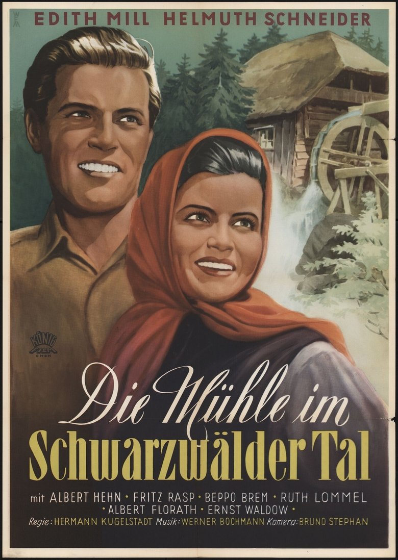 Die Mühle im Schwarzwäldertal Poster of Die Mühle im Schwarzwäldertal