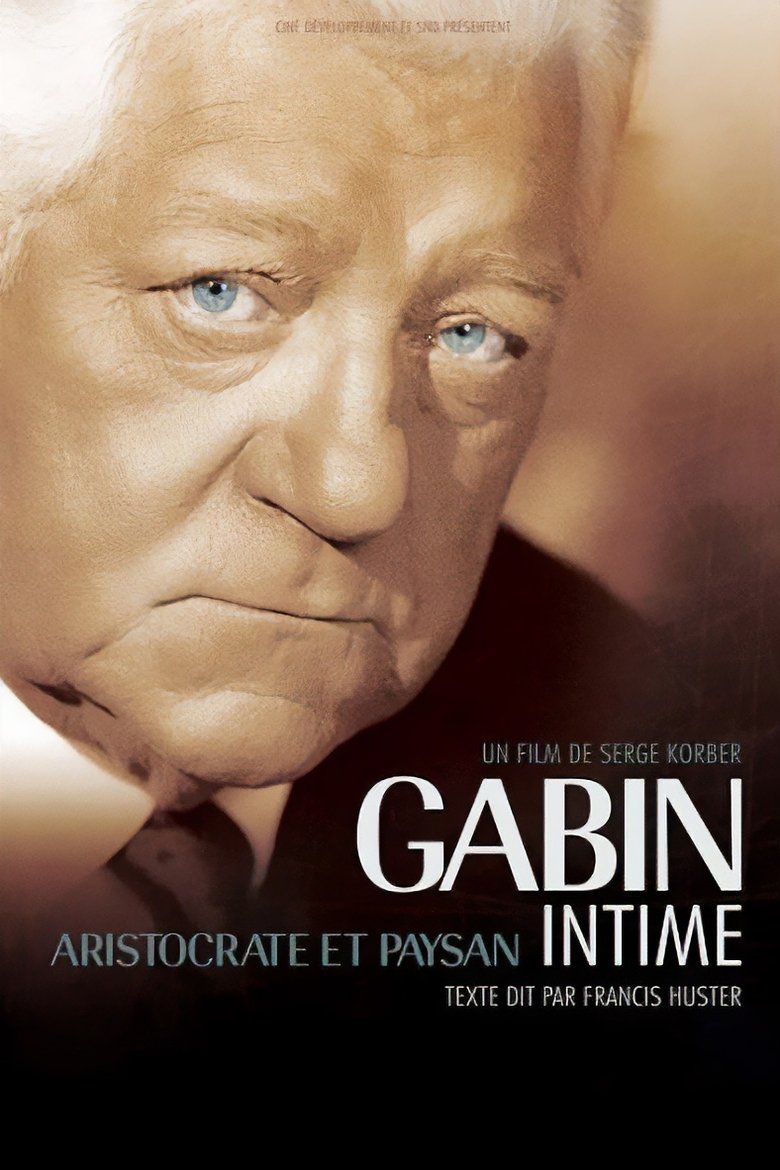 Jean Gabin intime Poster of Jean Gabin intime