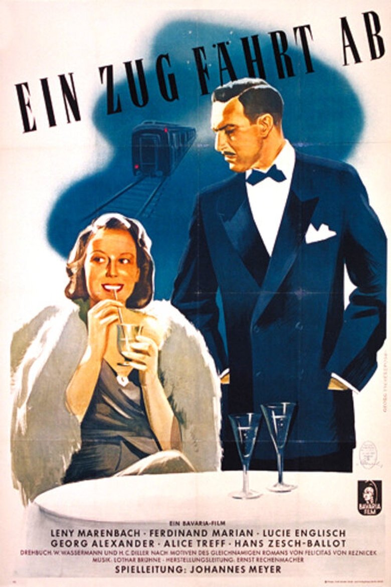 Ein Zug fährt ab Poster of Ein Zug fährt ab