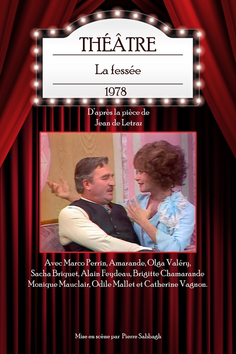 La fessée Poster of La fessée