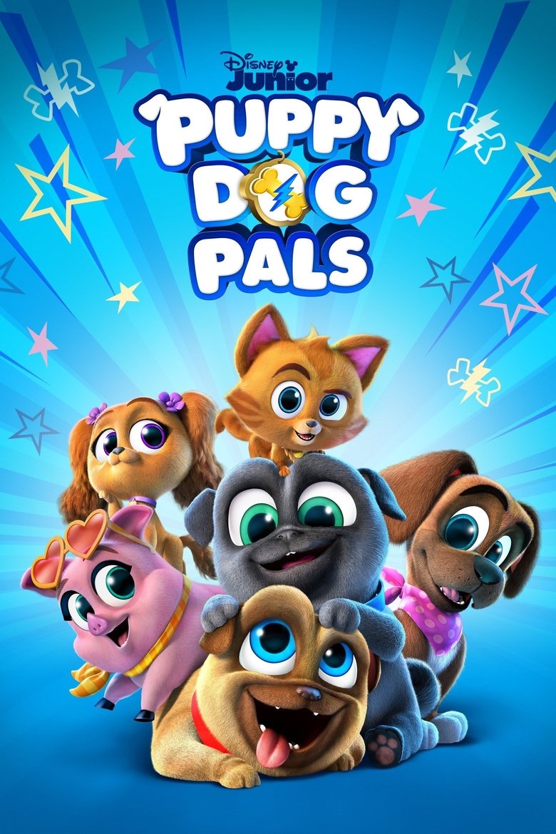 Cast and Crew in Puppy Dog Pals - The Search for the Golden Ball (Season 5 - Episode 26) - The Search for the Golden Ball Poster of Cast and Crew in Puppy Dog Pals - The Search for the Golden Ball (Season 5 - Episode 26) - The Search for the Golden Ball