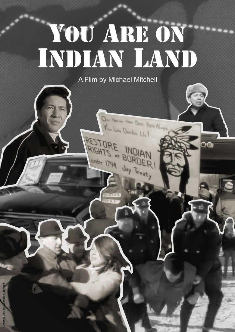 You Are on Indian Land Poster of You Are on Indian Land