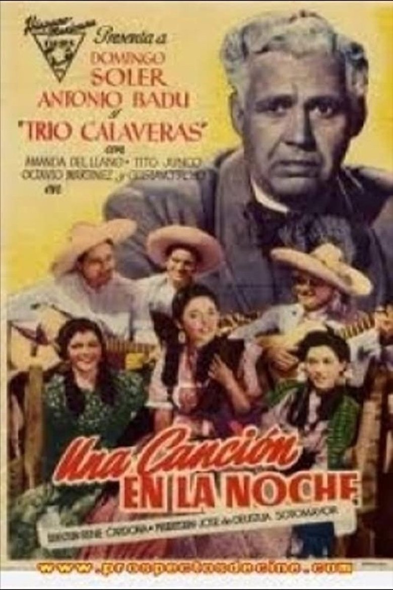 Una canción en la noche Poster of Una canción en la noche