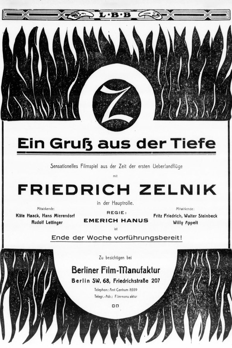 Ein Gruß aus der Tiefe Poster of Ein Gruß aus der Tiefe