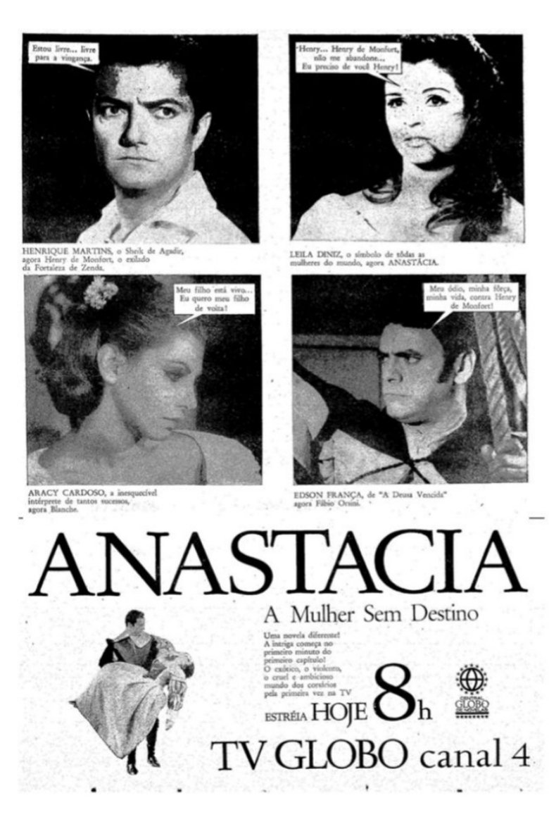 Anastácia, a Mulher sem Destino Poster of Anastácia, a Mulher sem Destino