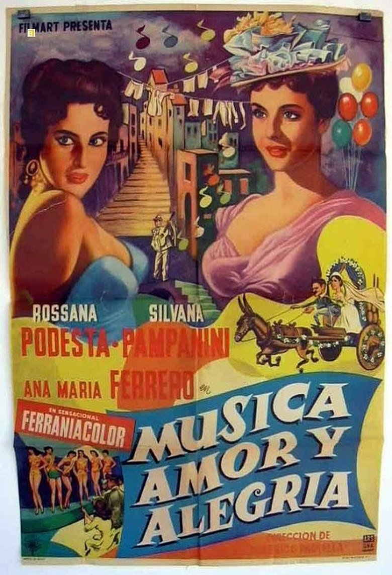 Songs from all over Italy Poster of Songs from all over Italy