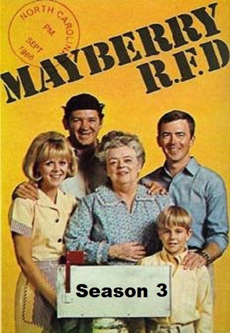 Episodes in Mayberry R.F.D. - Season 3 - Season 3 Poster of Episodes in Mayberry R.F.D. - Season 3 - Season 3