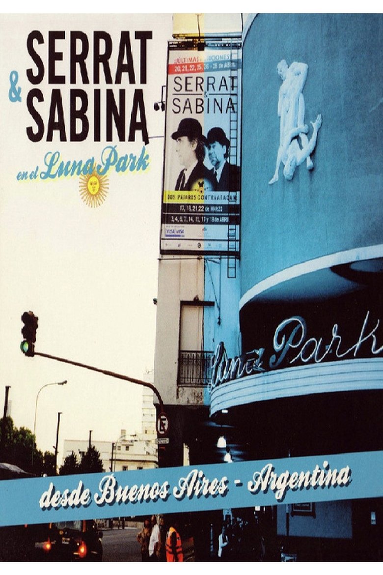 Serrat & Sabina en el Luna Park Poster of Serrat & Sabina en el Luna Park