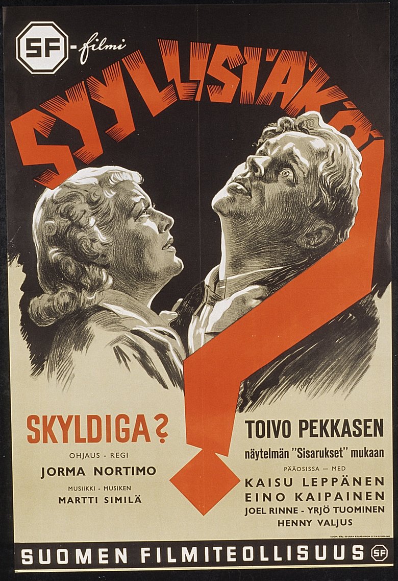 Syyllisiäkö? Poster of Syyllisiäkö?