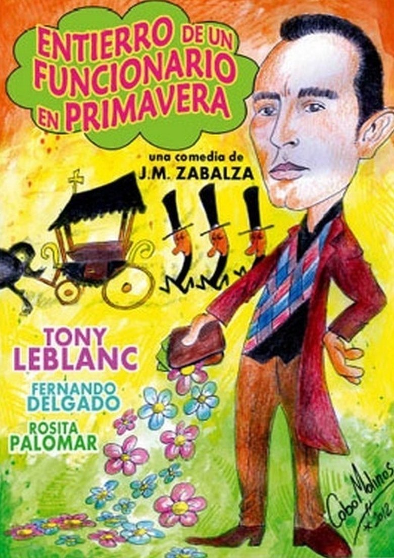 Entierro de un funcionario en primavera Poster of Entierro de un funcionario en primavera