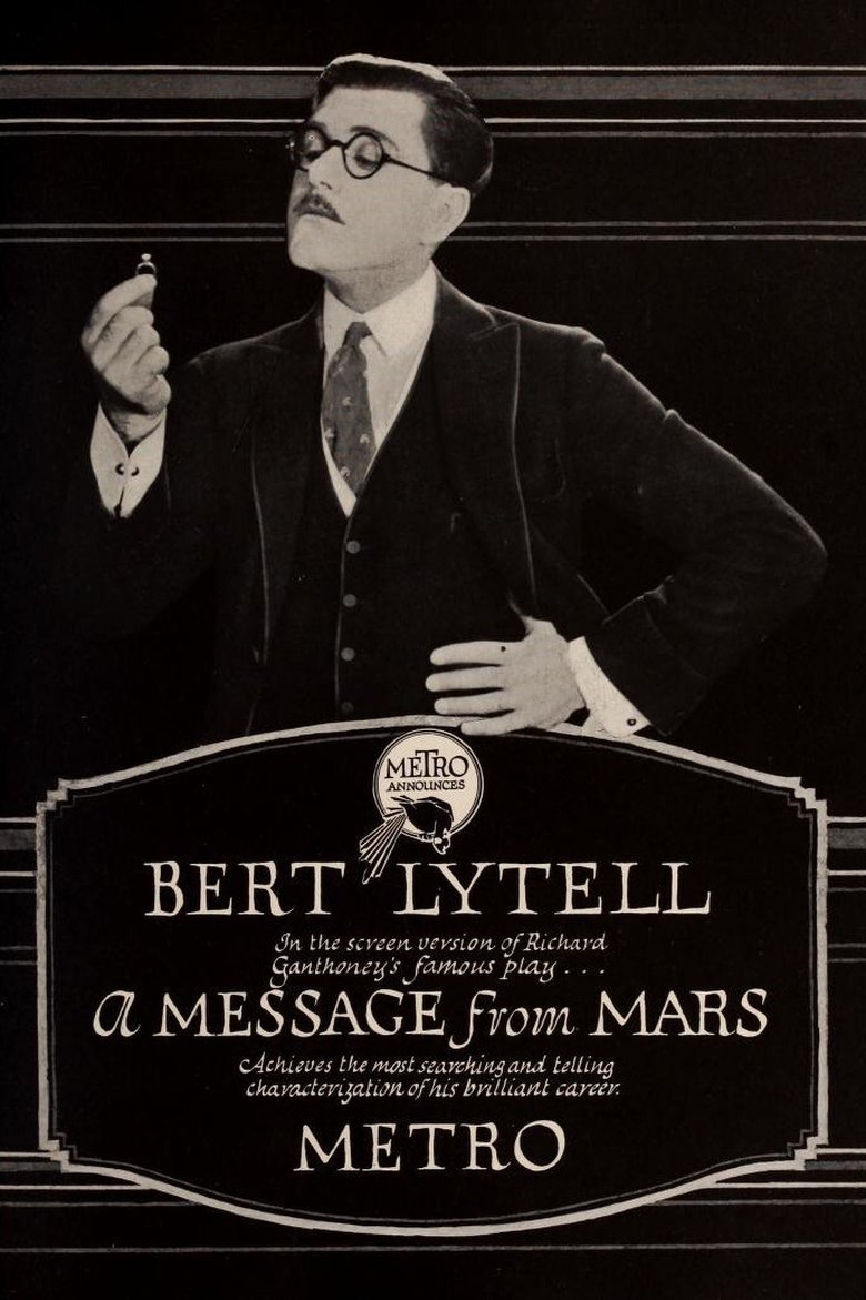 A Message from Mars Poster of A Message from Mars