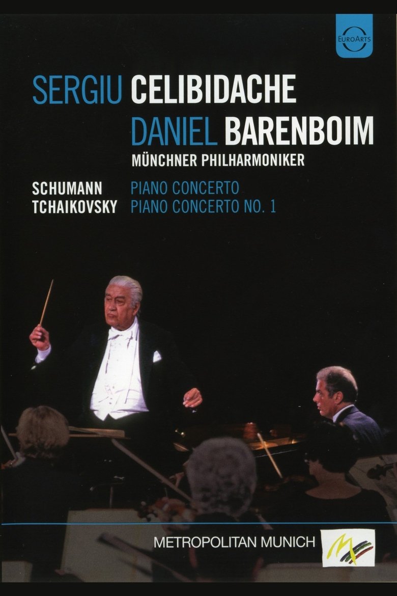 Daniel Barenboim & Sergiu Celibidache: Schumann, Piano Concerto / Tchaikovsky, Piano Concerto No. 1 Poster of Daniel Barenboim & Sergiu Celibidache: Schumann, Piano Concerto / Tchaikovsky, Piano Concerto No. 1