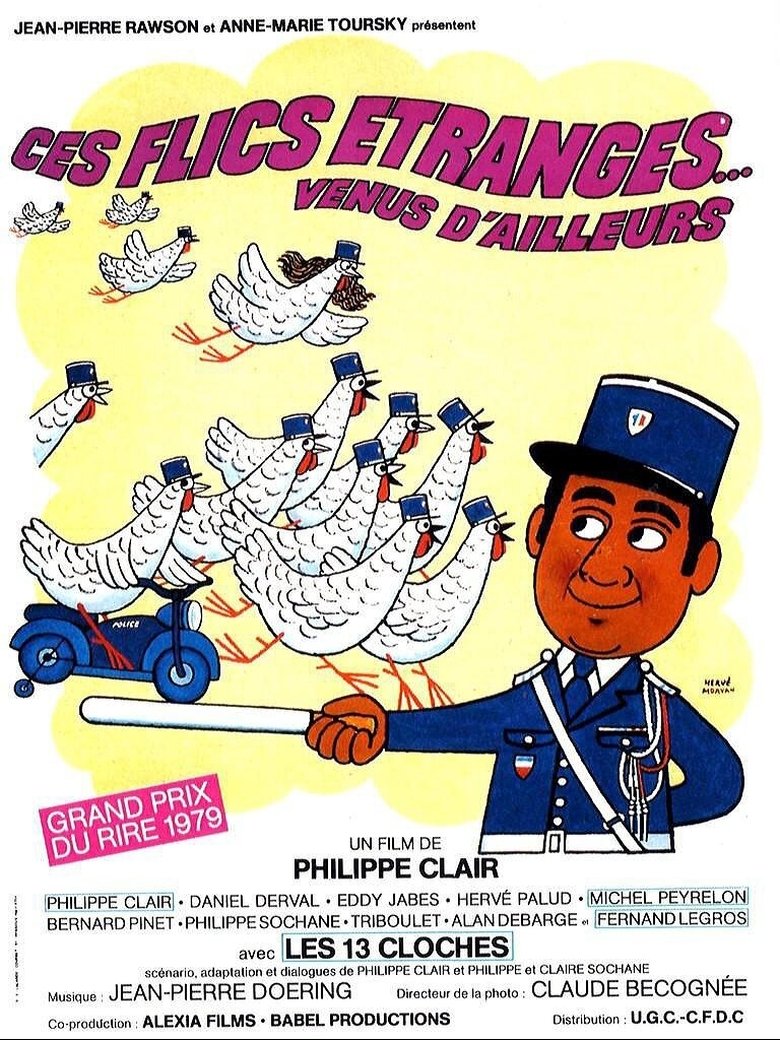 Ces flics étranges venus d'ailleurs Poster of Ces flics étranges venus d'ailleurs