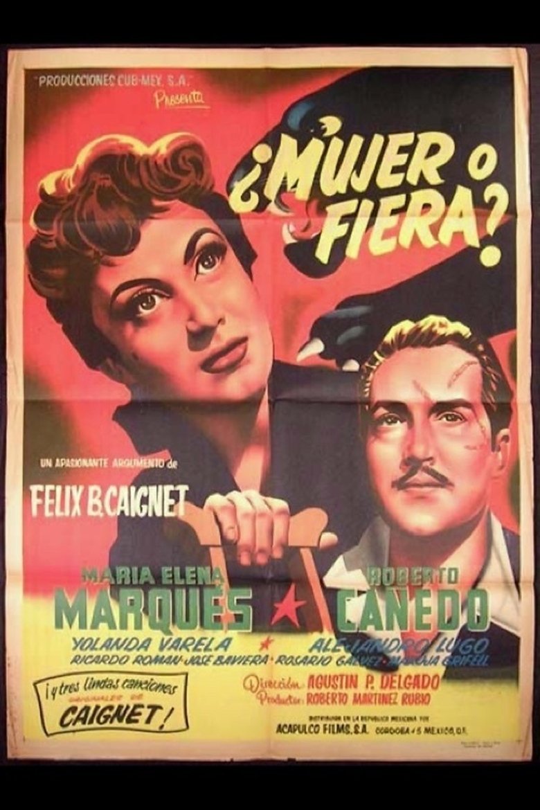 ¿Mujer... o fiera? Poster of ¿Mujer... o fiera?