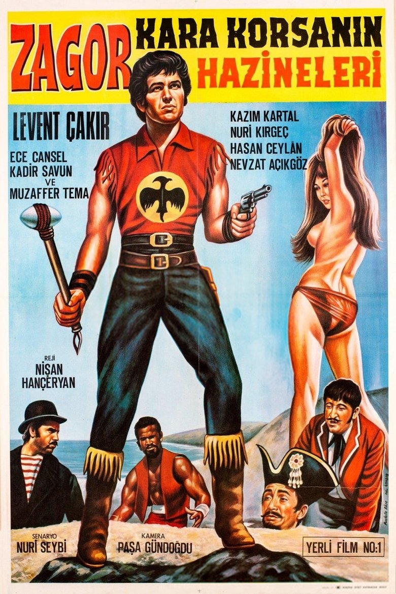 Zagor: The Black Pirate's Treasure Poster of Zagor: The Black Pirate's Treasure
