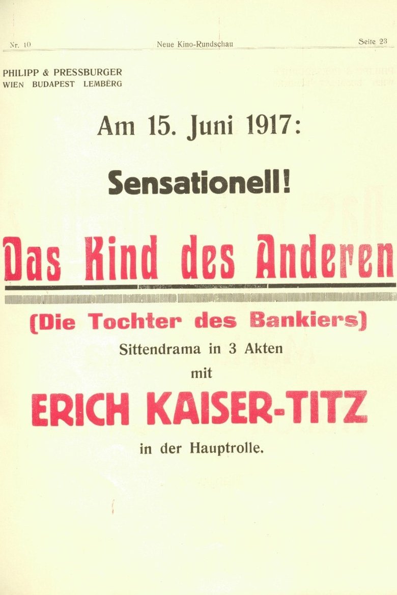 Das Kind des Anderen Poster of Das Kind des Anderen
