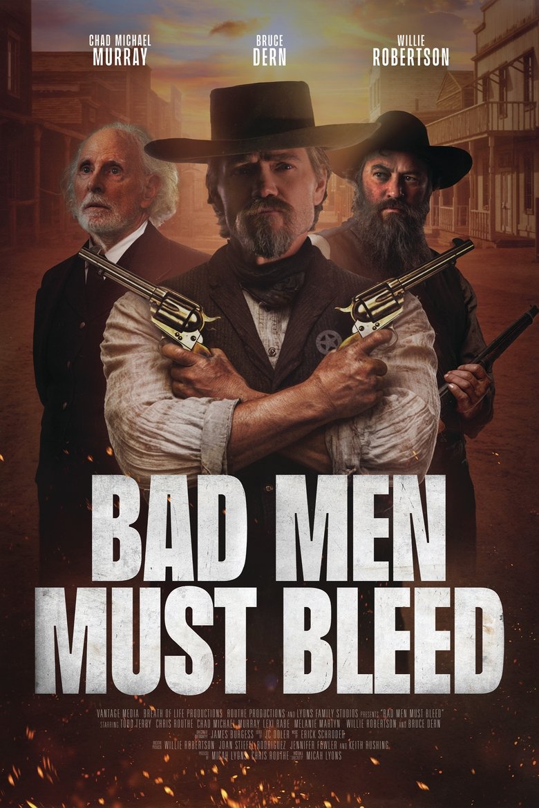 Bad Men Must Bleed Poster of Bad Men Must Bleed