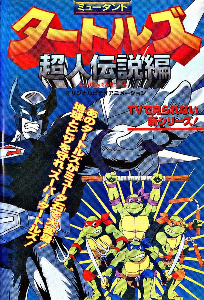 Mutant Turtles: Superman Legend Poster of Mutant Turtles: Superman Legend