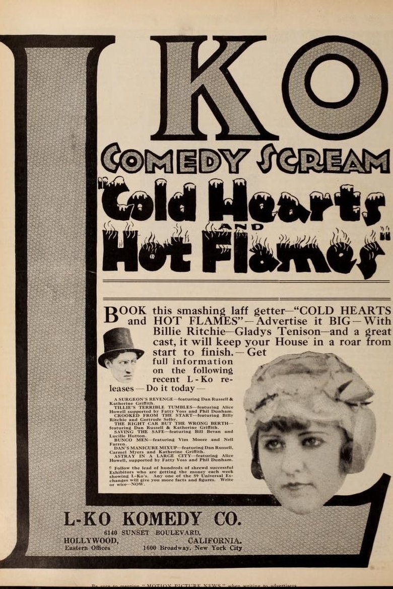 Cold Hearts and Hot Flames Poster of Cold Hearts and Hot Flames