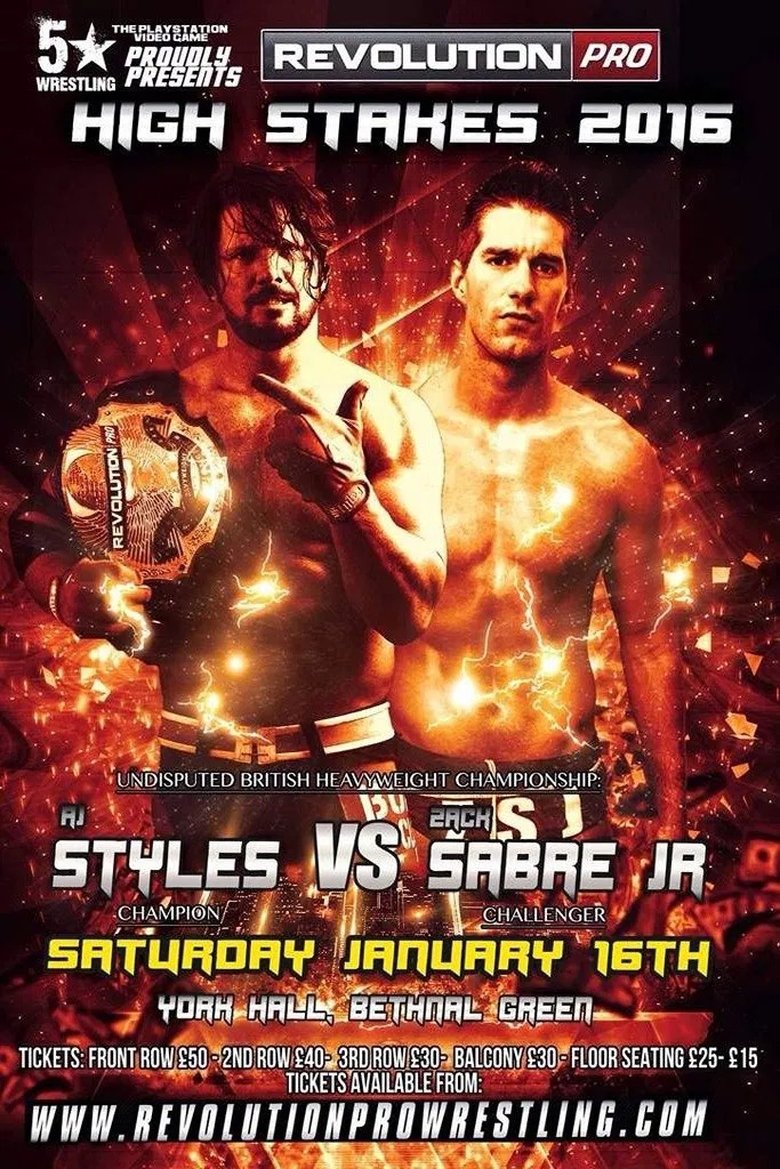 RevPro: High Stakes 2016 Poster of RevPro: High Stakes 2016