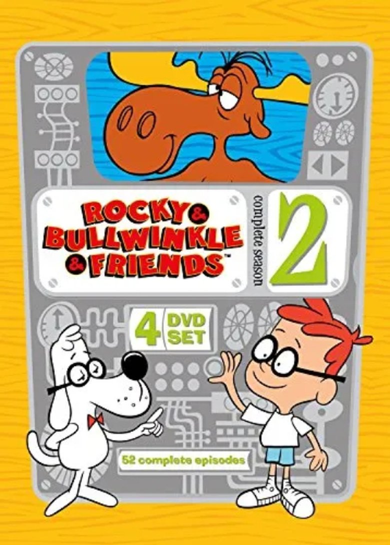 Episodes in The Adventures Of Rocky And Bullwinkle And Friends - Season 2 - Season 2 Poster of Episodes in The Adventures Of Rocky And Bullwinkle And Friends - Season 2 - Season 2