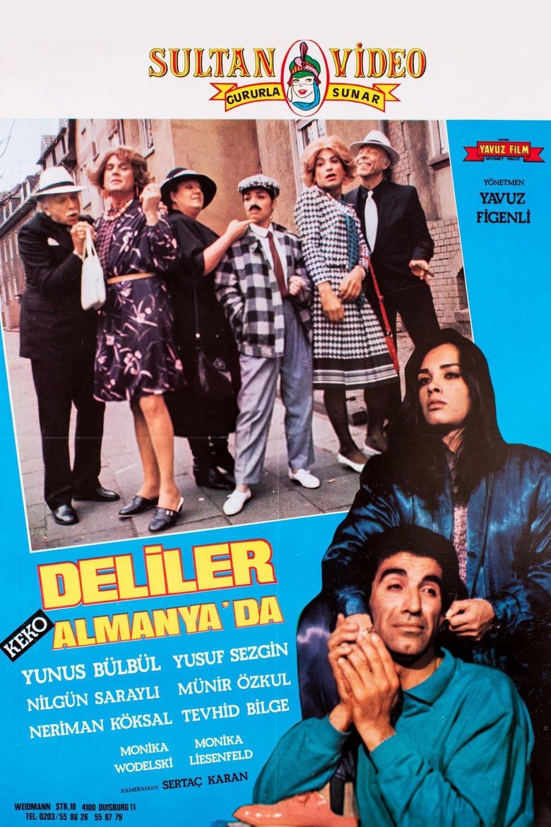 Deliler Almanya'da Poster of Deliler Almanya'da