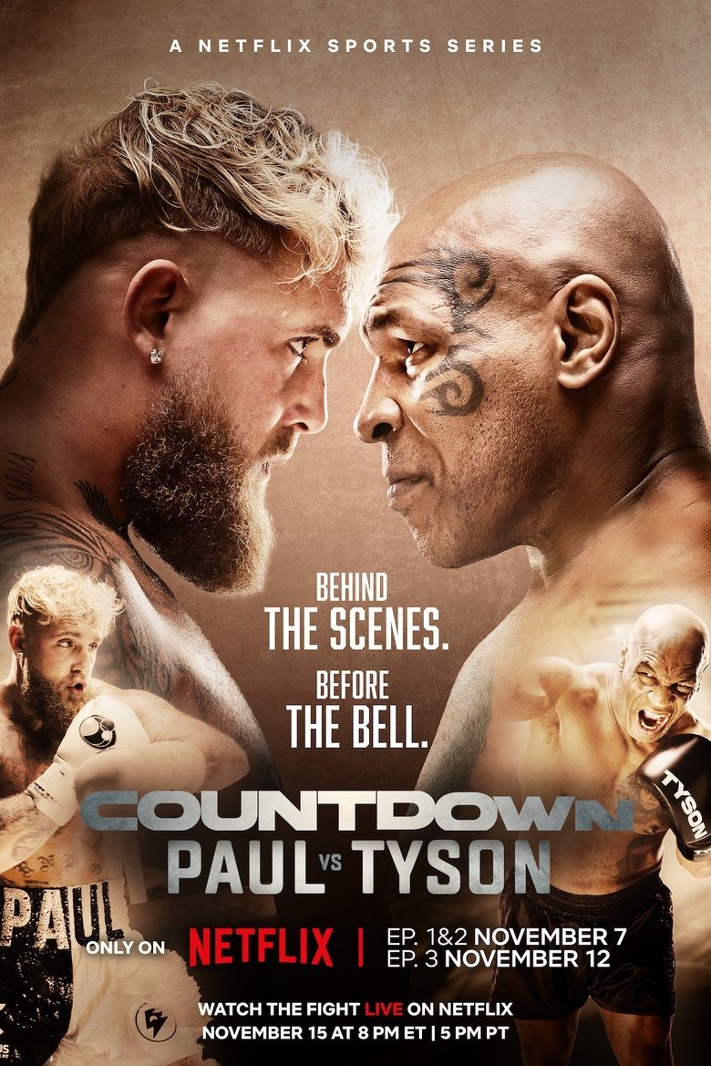 Episodes in Countdown Paul Vs. Tyson - Miniseries - Miniseries Poster of Episodes in Countdown Paul Vs. Tyson - Miniseries - Miniseries