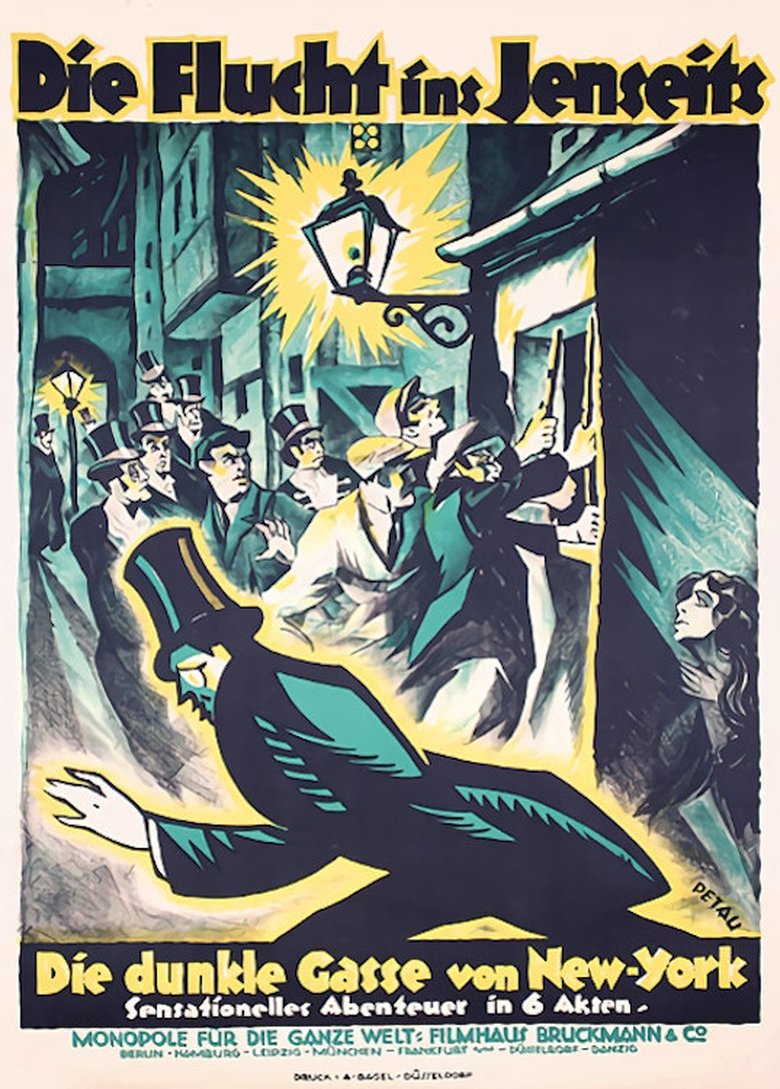 Die Flucht ins Jenseits oder: Die dunkle Gasse von New York Poster of Die Flucht ins Jenseits oder: Die dunkle Gasse von New York