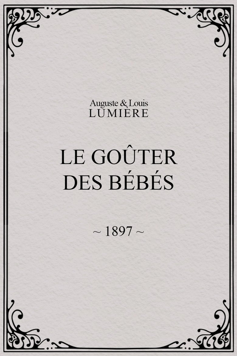Le goûter des bébés Poster of Le goûter des bébés