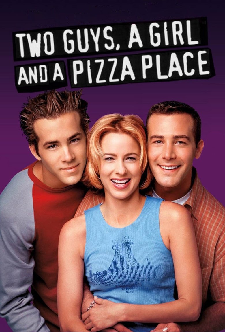 Two Guys and a Girl Poster of Two Guys and a Girl
