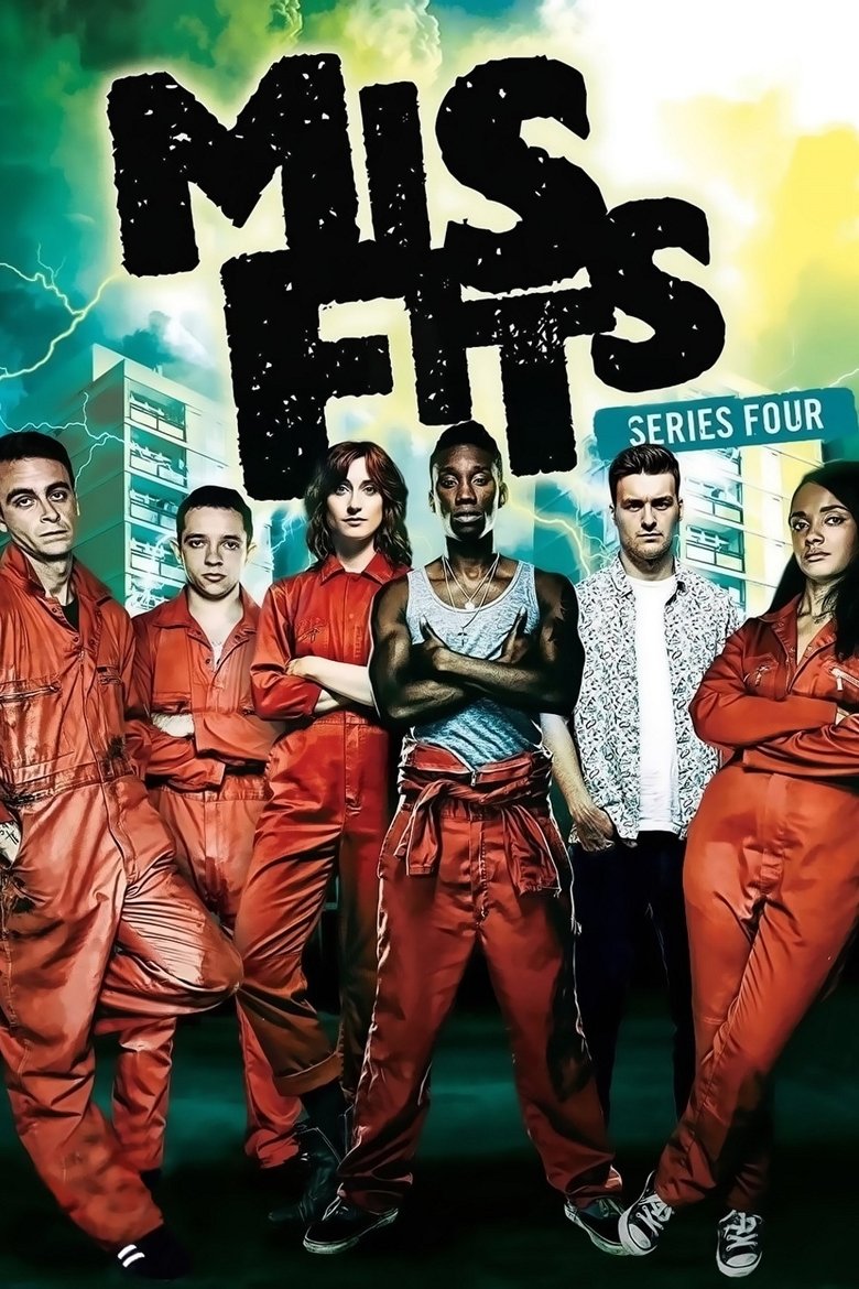 Cast and Crew in Misfits - Episode Eight (Season 4 - Episode 8) - Episode Eight Poster of Cast and Crew in Misfits - Episode Eight (Season 4 - Episode 8) - Episode Eight