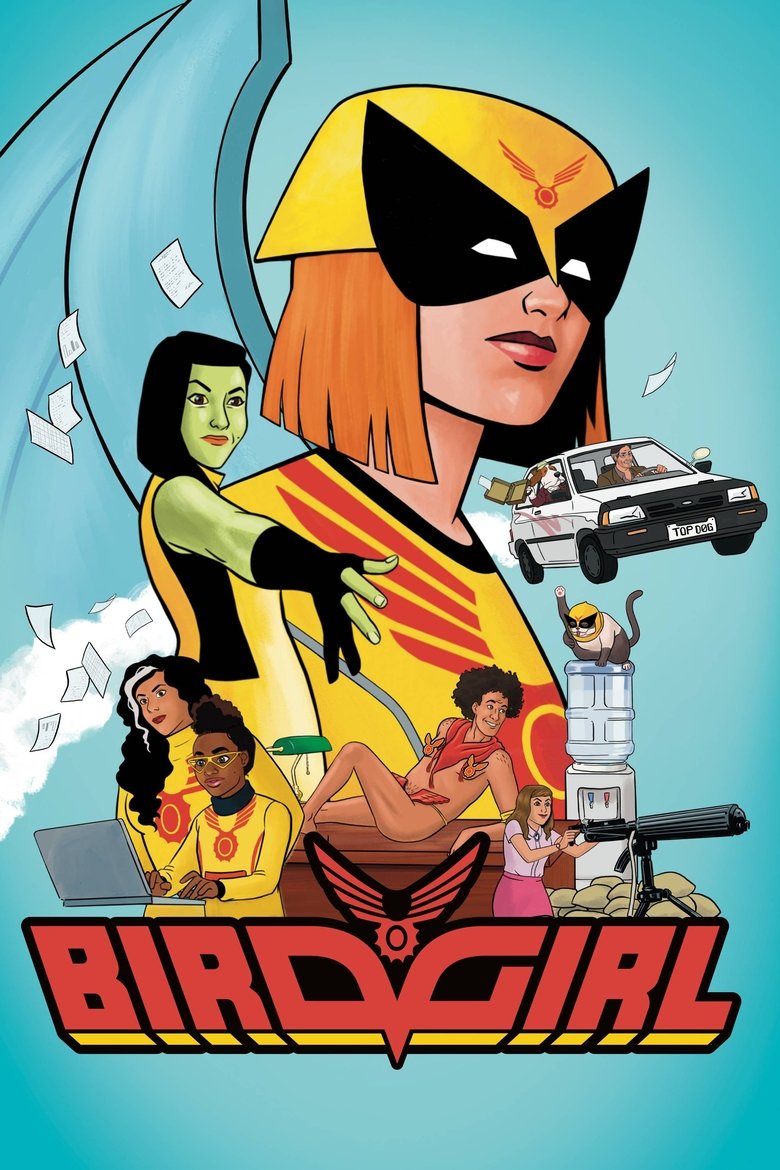 Cast and Crew in Birdgirl - The S.I.M.M. (Season 2 - Episode 6) - The S.I.M.M. Poster of Cast and Crew in Birdgirl - The S.I.M.M. (Season 2 - Episode 6) - The S.I.M.M.