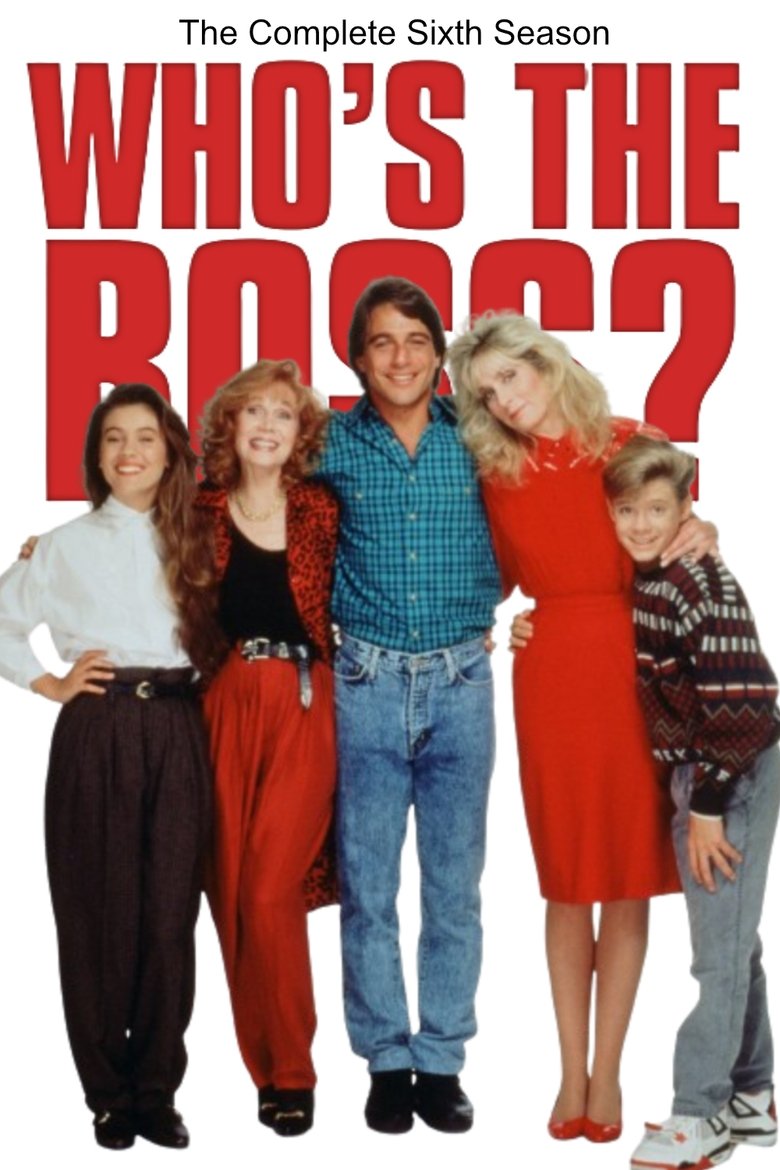 Cast and Crew in Who's The Boss? - Couple Trouble (Season 6 - Episode 21) - Couple Trouble Poster of Cast and Crew in Who's The Boss? - Couple Trouble (Season 6 - Episode 21) - Couple Trouble
